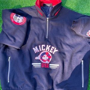Vintage Mickey Mouse wool jacket